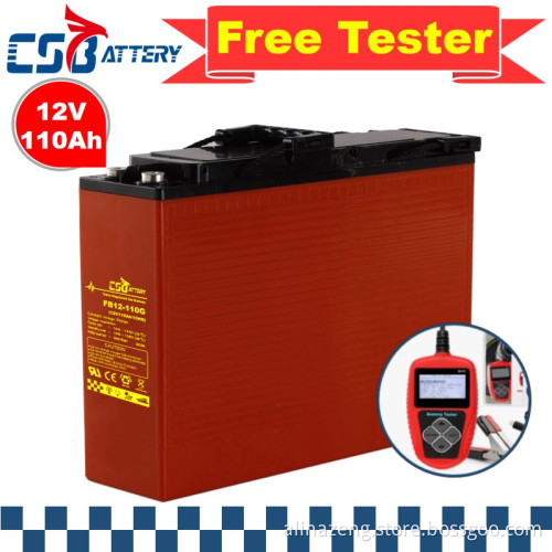 Csbattery 12V200ah Slim Telecom Terminal AGM Battery for Communication-Equipments/Forklift/Industrial/Telecom-Station/Vs: Northstar/Shoto